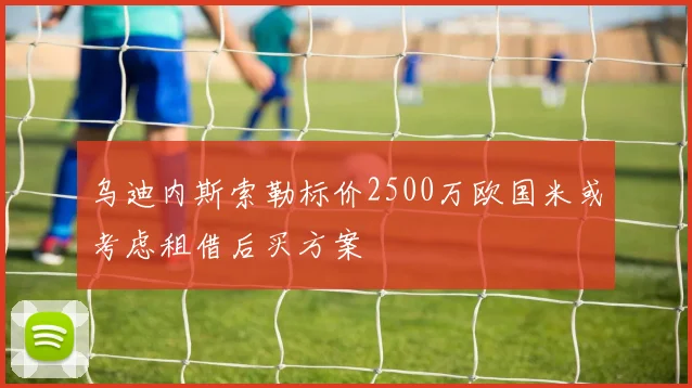 乌迪内斯索勒标价2500万欧国米或考虑租借后买方案